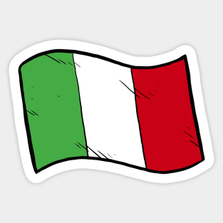 Flag of Italy Sticker